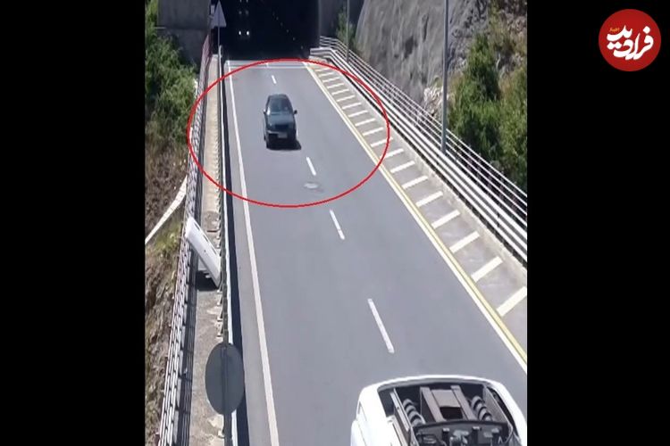ببینید؛ حادثه تصادف به دلیل دنده عقب ناگهانی اتوبوس در ترکیه