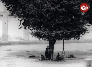 عکس| سفر زمان؛ تصویر رنگی‌شده از شمس‌العماره و خیابان ناصرخسرو در زمان ناصرالدین شاه