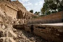 عکس| سفر در زمان؛ عکس حجاری‌شده فتحعلی‌شاه در چشمه علی تهران