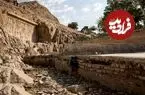 عکس| سفر در زمان؛ عکس حجاری‌شده فتحعلی‌شاه در چشمه علی تهران