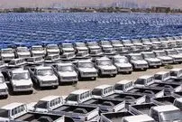 (ویدئو) دپو شدن چند هزار دستگاه نیسان آبی در ناکجاآباد