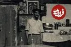 عکس| سفر زمان؛ تصویری از یک قهوه‌خانه در خرابه‌های کاخ شاه عباس؛ 80 سال قبل