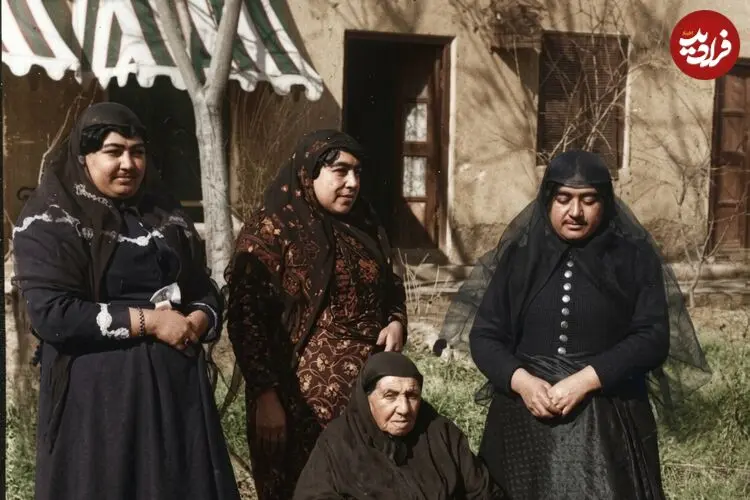 تصاویر| سفر به عصر قاجار؛ از «پشت‌بام‌های رشت» تا «اسب‌سواری شاه در شهرستانک»