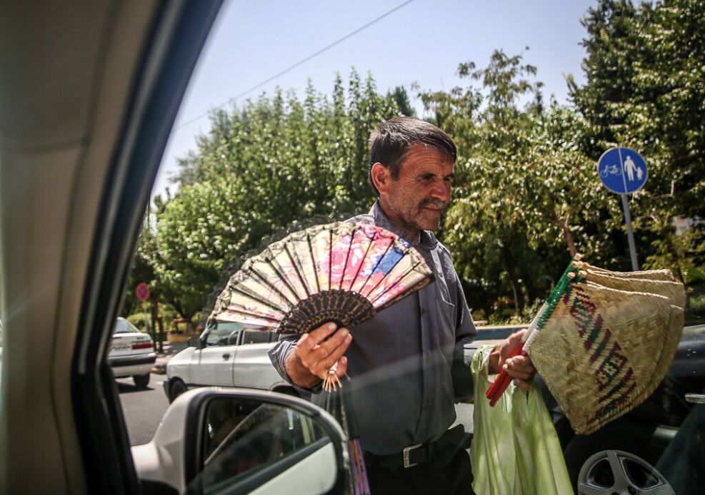 (تصاویر) تهران درگرم‌ترین روز سال
