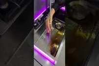 (ویدئو) لاکچری ترین سینک آشپزخانه ای که تاکنون بشر ساخته است!