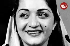 عکس| سفر در زمان؛ «شهلا ریاحی» در دوران پیری و در کنار همسرش؛ دهه 80