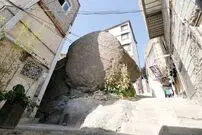 (عکس) سنگ های دوقلو که نماد گلابدره شدند