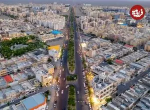عکس| سفر زمان؛ منظرۀ شهر «قم» با خانه‌های گلی و سقف‌های گنبدی؛ 130 سال قبل