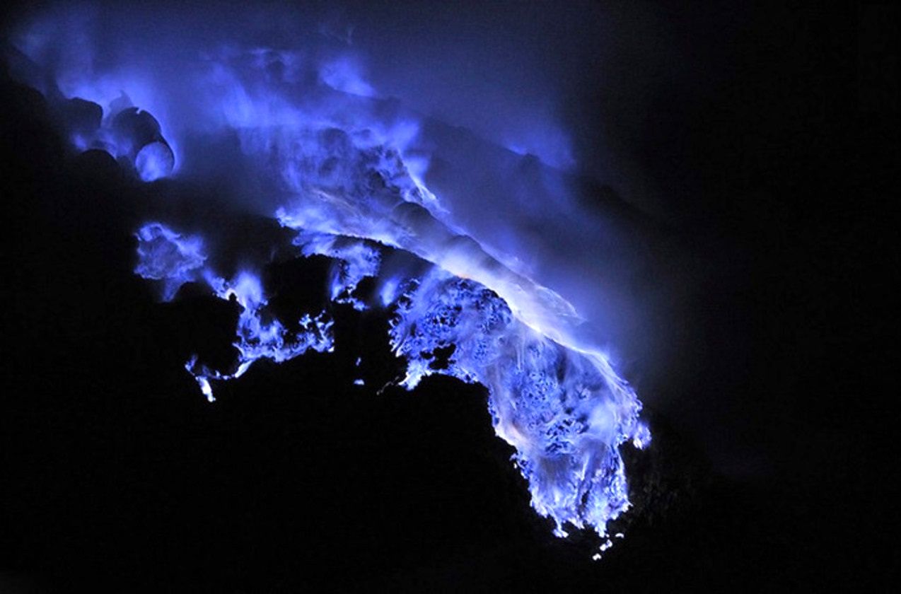 (عکس) این آتشفشان آبی‌ رنگ را در اتیوپی دیده بودید؟