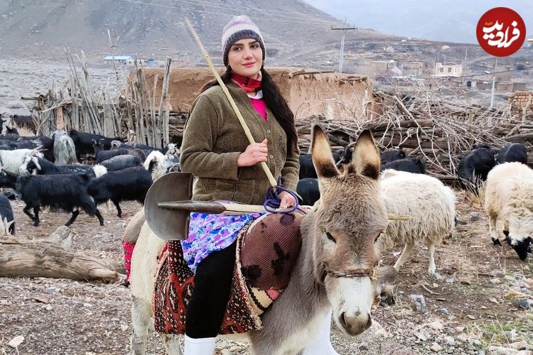 ببینید؛ غذای روستایی در ایران؛ پخت یک غذای ساده و سریع با سیب زمینی