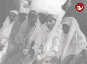 عکس| سفر زمان؛ «زن‌های ناصرالدین شاه» در کنار یکدیگر در یک مراسم جشن