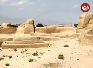 عکس| سفر زمان؛ باستان‌شناسان آمریکایی با اتومبیل در بیابان‌های دامغان؛ سال 1311