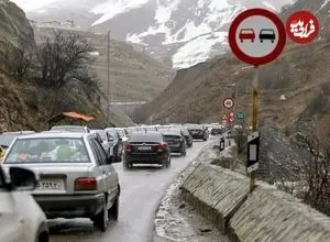 ترافیک سنگین جاده‌های شمال/ بارش برف و باران در برخی محورها