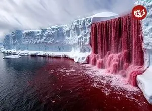 ببینید؛ راز آبشار خون در جنوبگان، چرا یخ خون می‌ریزد؟