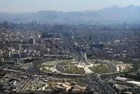 عکس| سفر زمان؛ دورنمای تهران در عصر قاجار و از فراز دروازه دولت قدیم؛ حوالی سال 1270