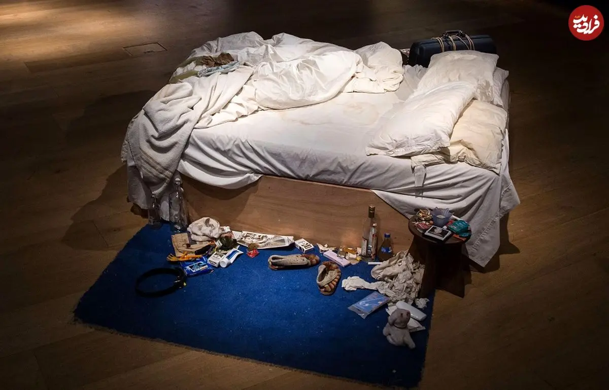 آیا این تختِ به‌هم‌ریخته یک اثر هنری است؟