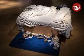 آیا این تختِ به‌هم‌ریخته یک اثر هنری است؟