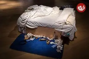 آیا این تختِ به‌هم‌ریخته یک اثر هنری است؟