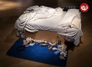 آیا این تختِ به‌هم‌ریخته یک اثر هنری است؟