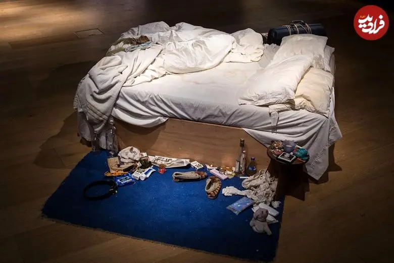 آیا این تختِ به‌هم‌ریخته یک اثر هنری است؟