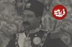 عکس| سفر زمان؛ ژست پسر ناصرالدین شاه در کنار دیواری که با «شاخ شکار» تزیین شده است