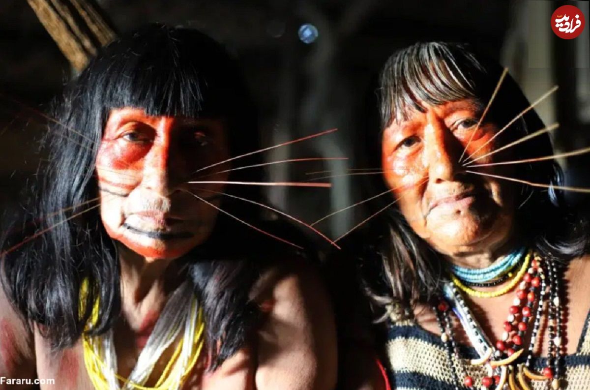 (تصاویر) این زنان سبیل گربه‌ای در آمازون، اجساد مردگان را می‌خورند!
