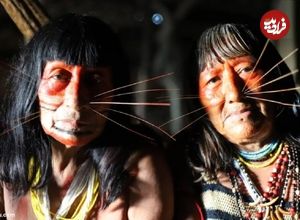 (تصاویر) این زنان سبیل گربه‌ای در آمازون، اجساد مردگان را می‌خورند!
