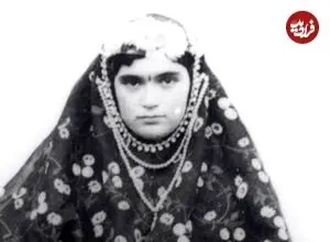 عکس| سفر زمان؛ تصویر رنگی‌شدۀ دو نفر از زنان ناصرالدین شاه در کنار هم