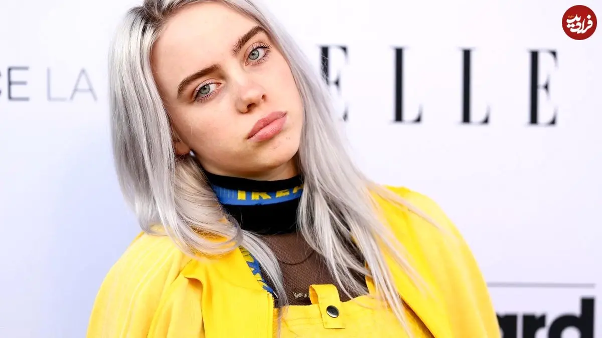 عکس| سفر در زمان؛ «بیلی ایلیش» در 17 سالگی و در استودیو SiriusXM در نیویورک؛ سال 1397