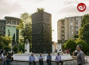 عکس؛ سفر به تاریخ؛ منظرۀ «سبزه‌میدان رشت» در زمان ناصرالدین شاه؛ 154 سال قبل