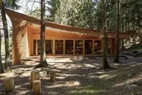 تصاویر؛ جادوی معماری با چوب در سوئیس