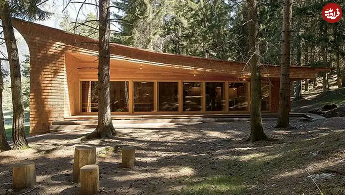 تصاویر؛ جادوی معماری با چوب در سوئیس