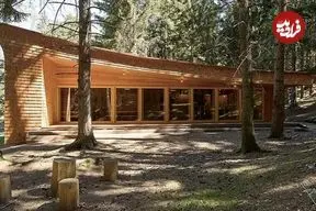 تصاویر؛ جادوی معماری با چوب در سوئیس