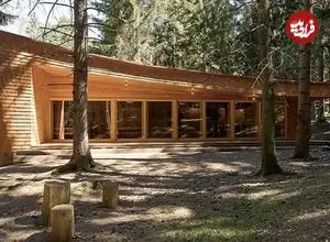 تصاویر؛ جادوی معماری با چوب در سوئیس