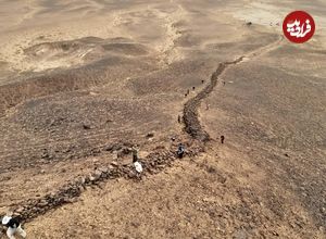 معمای یک «دیوار» کمترشناخته شده در قلب صحرا