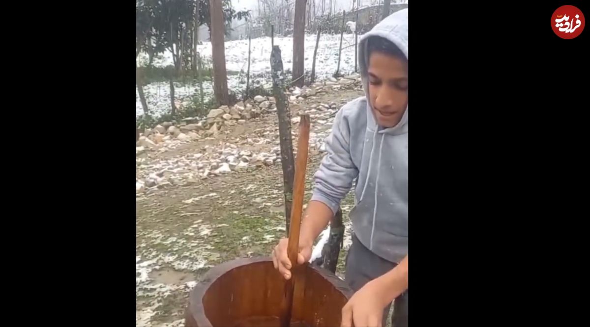 (ویدئو) این نوجوان روستایی مازندرانی با صدایش همه را شگفت زده کرد