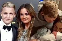 تصاویر| ستاره سابق منچستر یونایتد با دختر دنیس برگکمپ نامزد کرد