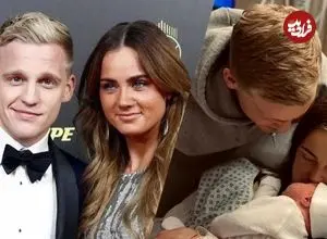 تصاویر| ستاره سابق منچستر یونایتد با دختر دنیس برگکمپ نامزد کرد