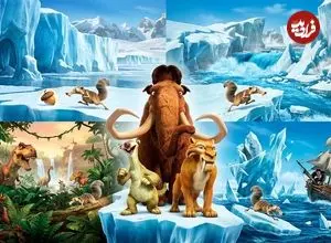 تصاویر| از بدترین تا بهترین: رتبه‌بندی تمام فیلم‌های فرنچایز «عصر یخبندان»