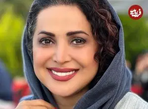 عکس| سفر زمان؛ «کمند امیرسلیمانی» با لباس عروس در پشت‌صحنه «پدرسالار»