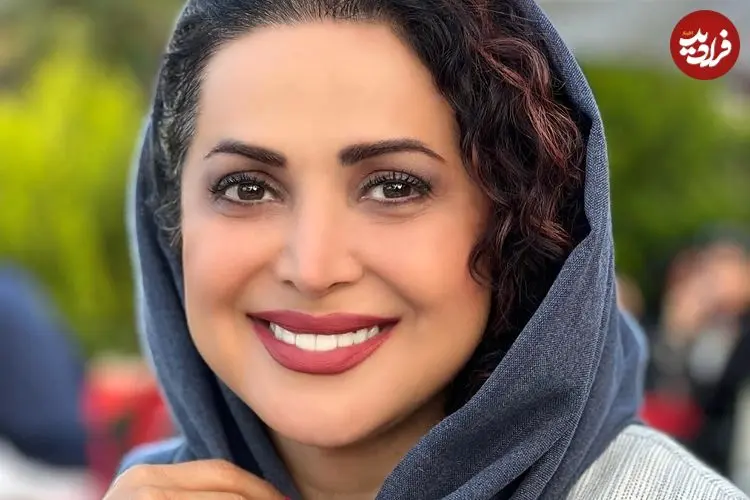 عکس| سفر زمان؛ «کمند امیرسلیمانی» با لباس عروس در پشت‌صحنه «پدرسالار»