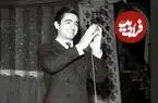 تصویر| سفر زمان؛ عکس یادگاری «عارف و ویگن» پشت پیانو؛ اواخر دهه 60