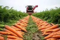 ببینید| نگاهی به مراحل کاشت و برداشت هویج در مزارع آمریکا