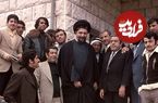 عکس؛ سفر در زمان؛ «امام موسی صدر در حال سخنرانی در مراسم چهلم دکتر شریعتی در بیروت»؛ سال 56