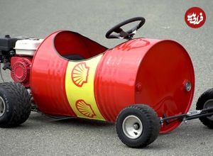 ببینید| مراحل تماشایی ساخت یک خودروی مسابقه ای با بشکه در کرواسی