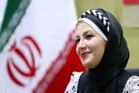 (عکس) استایل خاله شادونه در مراسم تشییع ابراهیم رئیسی