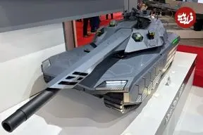 عکس؛ تانک یا بمب‌افکن؟  رونمایی از سلاحی جدید با طراحی «نامرئی» B-۲۱