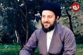 عکس؛ سفر در زمان؛ «محمدباقر حکیم،  فعال سیاسی عراقی» در جبهه‌ علیه بعثی ها؛ دهه 60