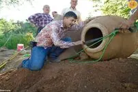 (عکس) کشف آثار باستانی دوره ساسانیان در سلیمانیه