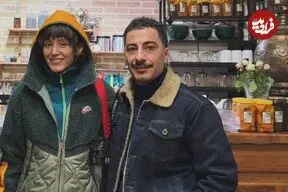 عکس| سفر به گذشته؛ «نوید محمدزاده و فرشته حسینی» در روز ازدواج شان؛ سال 1400